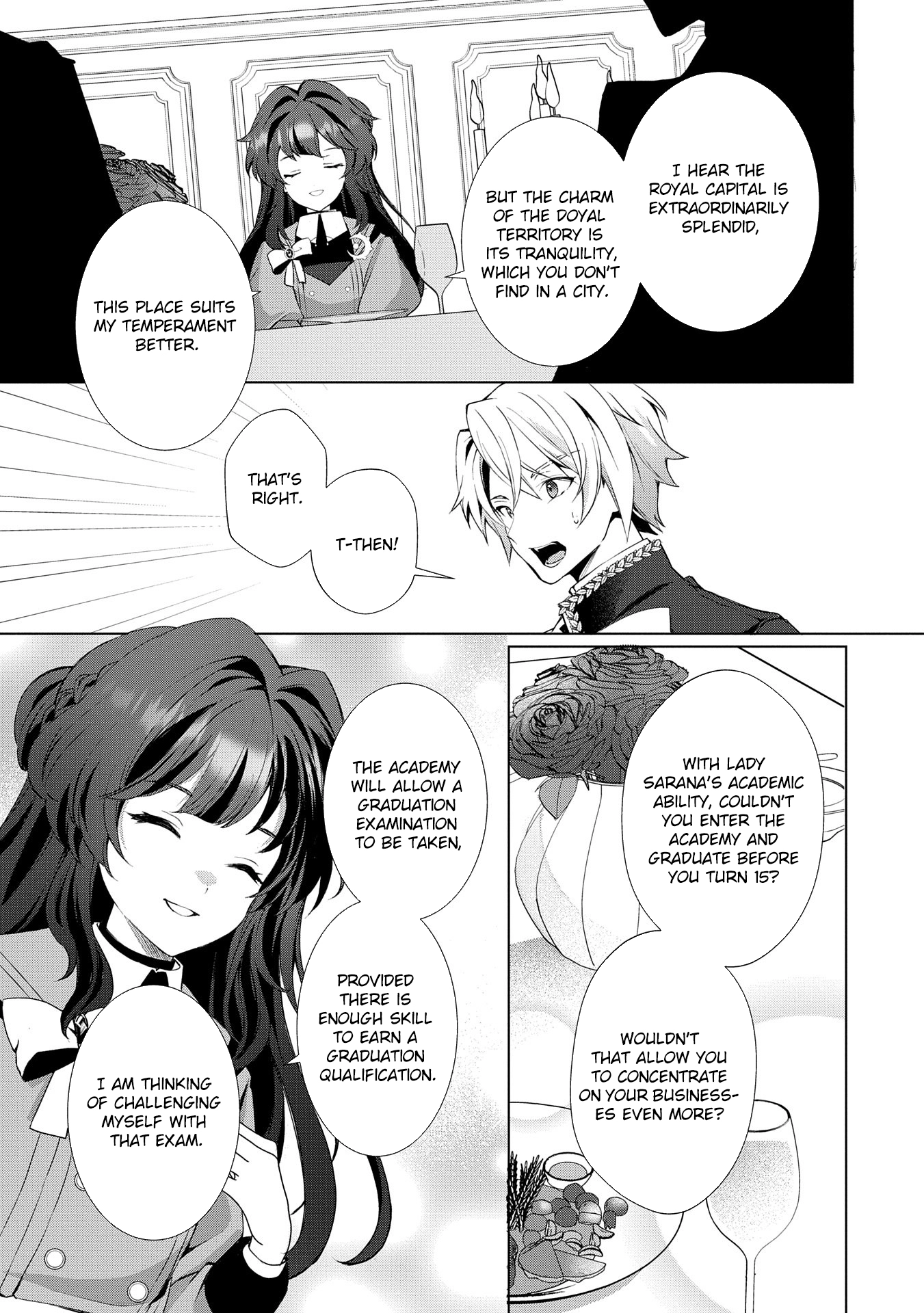 Reincarnated as Sarana Kinjé: Busy With My Elegant Slow Life Chapter 6 - . Page 21